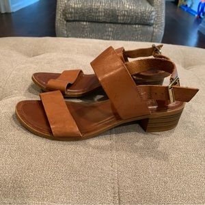 brown sandals